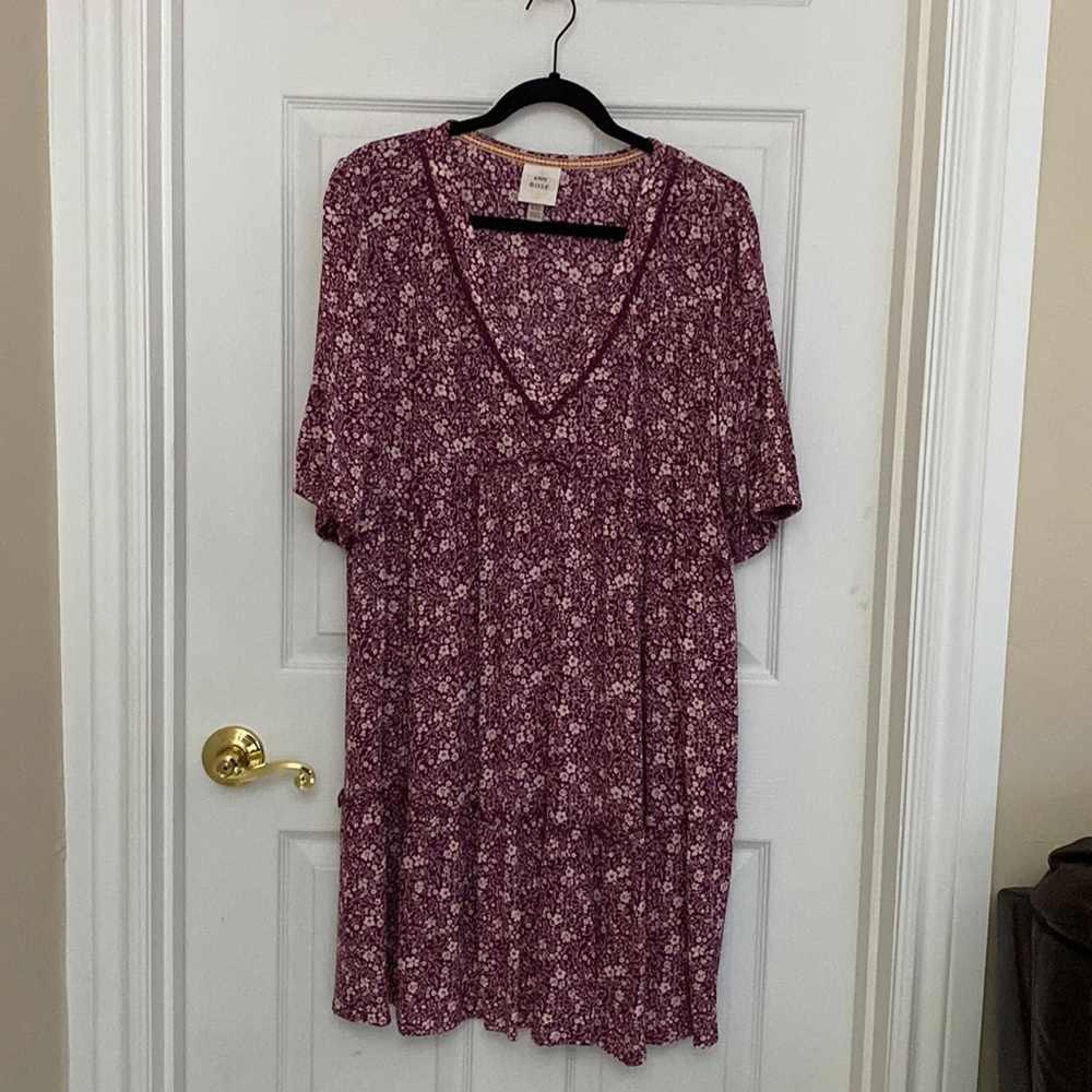 Knox Rose Floral Dress. XXL